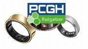 Drei verschiedene Smart Rings vor weißem Hintergrund.