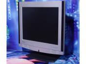 Funktional: Das TFT sieht nicht nur wie ein Fernseher aus, es verfügt auch über eine Wandhalterung.