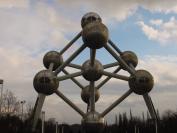 Schauplatz des Geforce-4-Launch-Events war das Wahrzeichen von Brüssel, das Atomium.