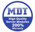 Alle ECC-registered- Servermodule werden ab sofort mit dem neuen 200% Garantie-Aufkleber gekennzeichnet.
