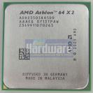 Kein vertauschtes Bild - das ist der Athlon X2 BE-2350, auch wenn in der Beschriftung noch "Athlon 64" steht.