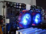 XGI Volari V8 Duo (2003): Die erfolglose Firma XGI wollte in Zeiten der Geforce FX und Radeon 9000 mit zwei GPUs für Furore sorgen. Das klappte aufgrund mangelhafter Treiber und fragwürdiger Hardware-Kapazitäten bekanntlich nicht.