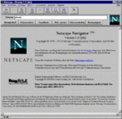 Der Netscape Navigator 1.1, damals noch kostenpflichtig (Bild: schoettle.net)