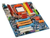 Eine erste RD790-Platine von Gigabyte. (Bild: Gigabyte)