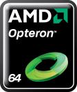 Das leuchtende Grün im neuen Opteron-Logo unterstreicht die "grüne" Kampagne für mehr Leistung pro Watt