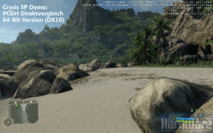 Crysis SP Demo(2.560x1.600, 4x MSAA, 16:1 AF): 32- gegen 64-Bit-Direktvergleich (Bild: PCGH)