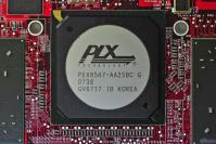 [b]HD 3870 X2[/b]: Nahaufnahmen (hier der PCI-Express-Switch)