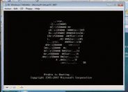 [b]Windows Seven[/b]: Dies soll angeblich der erste Boot-Screen von Windows 7 sein. Kernel: MinWin