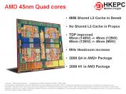 [b]45nm Phenom[/b]: Wichtige Änderungen auf einen Blick (Bild: HKEPC.com)