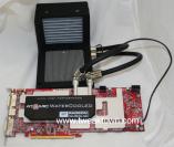 Die [b]Sapphire HD3870 X2 Atomic Watercooled[/b] soll noch diesen Monat auf den Markt kommen und ab Werk über erhöte GPU- und Speicher-Takte sowie eine Wasserkühlung verfügen (Bild: Tweaktown.com)