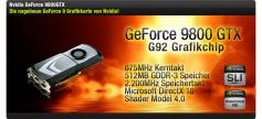 [b]Geforce 9800 GTX [/b] - Bild: Ebay