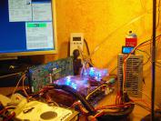 [b]E8400[/b]:Das Wakü-Testsetup