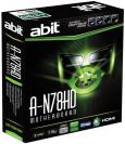[b]Abit A-N78HD: [/b]Auf dem kleinen Motherboard im micro-ATX-Format kommt Nvidias MCP78S samt integrierter Geforce 8200 zum Einsatz (Bild: Abit)