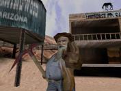 Einer der ersten Screenshots aus Duke Nukem Forever von 1998 - noch auf Basis der Quake-2-Engine ...