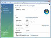 "Igor Todeshure" installierte Windows Vista auf einem AMD-K5-System mit 90 Megahertz Prozessor-Takt. Dank eines Bugs im Betriebssystem werden die Taktraten von AMD-K5/K6-Prozessoren halbiert angezeigt (Bild: winhistory.de)