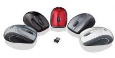 Die Logitech V450 Nano wird in fünf Farben angeboten. 
