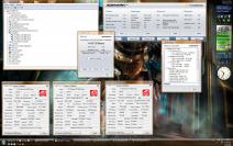 HD 4850 und HD3870 im Teamwork: 14.180 Punkte im 3D Mark 06 mit drei Grafikkarten im CrossfireX-Verbund. (Bild: forumdeluxx)