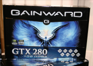 [b]Gainward GTX 280[/b]: Verpackungsvorderseite (Bild: Hexus)