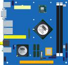 So sieht ein Board nach VIAs neuem Mini-ITX-2.0-Standard aus. (Bild: VIA.com)