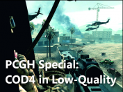 So spielt sich COD4 mit niedrigen Details