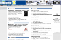 PCGHx.com am Tag des offiziellen Starts