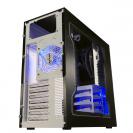 Der [b]PC-K1-Pro[/b]-Midi-Tower von Lancool verfügt über ein Seitenfenster und blau beleuchtete Lüfter. (Bild: Lancool)