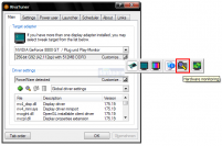 In [url=http://www.pcgameshardware.de/aid,654197/Bildergalerie/Der_PCGH_Rivatuner-Guide_Teil_1_Einrichtung_und_Grundlagen/]Der PCGH Rivatuner-Guide Teil 1 (Einrichtung und Grundlagen)[/url] (dort finden Sie auch die entsprechenden Downloads) erläuterten wir Ihnen die Grundlagen, nun folgt [b]Teil 2: Einfache Lüftersteuerung und Hardware-Monitor[/b]: Im "Main"-Reiter navigieren Sie per oberem "Customize" auf das Symbol mit der Lupe ("Hardware-Monitoring"). Der HW-Monitor zeichnet im aktiven Zustand alle Werte auf, egal ob auf dem Desktop oder während Sie spielen. Zudem ist der Rivatuner das einzige Programm, welches die Taktraten aktueller GPUs korrekt ausliest.