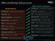 Die Neuerungen der SB800-Southbridge im Vergleich zum Vorgänger. (Bild: chw.net)