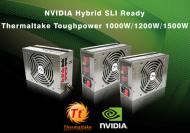 Thermaltakes neue Netzteil-Serie ist Hybrid-SLI zertifiziert. (Bild: Thermaltake)