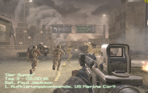 [b]Call of Duty 4: Modern Warfare[/b] - Szene aus dem PCGH-Benchmark.