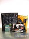 Die Hydra-Verpackung im Vergleich mit der ebenfalls eindrucksvollen Zotac-Box, einer normalen Grafikkartenschachtel und einer DVD-Hülle. (Bild: PCGH)