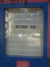 NVIDA 08? Vielleicht sind dem Schildermacher nur die Buchstaben ausgegangen.