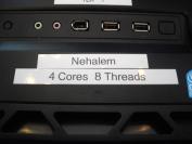 Intels [b]Nehalem[/b] beim Video-Rendering (Bild: PCGH)