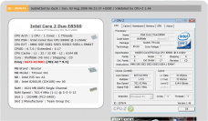 [b]Neuer Weltrekord:[/b] duck holt 6.673,03 Megahertz aus dem E8500 (Bild: xtremesystems.org) 
