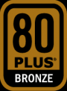 Beide Netzteile haben das 80 Plus Zertifikat erhalten.