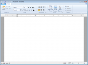 Die neue Oberfläche von Wordpad in Windows 7 M3 Build 6780 