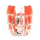 Der V14Pro besitzt 98 kupferne Kühlrippen und sechs Heatpipes. In seiner Mitte arbeitet ein blau beleuchteter 140-Millimeter-Lüfter. (Bild: Thermaltake) 