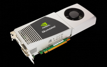 Nvidias Quadro FX 5800 wird angeblich mit dem GT200b ausgerüstet. (Bild: Nvidia)