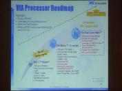 Offizielle Roadmap von VIA. (Bild: pc.watch.impress.co.jp)