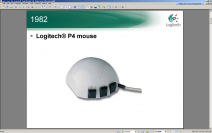 1982: Logitech P4 Mouse