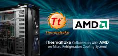 AMD und Thermaltake arbeiten an der Xpressar-Kompressorkühlung für Radeon-HD-4800-Grafikkarten.