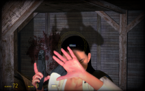 Source-Engine: Half-Life 2 (dt.): Episode 2 und die Schatten. Hier die Cinematic-Mod 9.5 HD auf einer Geforce GTX 285 mit 181.20 WHQL.