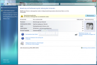 Die Leistungsanalyse zeigt an, dass die Festplatte unseres Testrechners zu langsam sei. Vista konnte maximal eine 5,9 vergeben. Unter Windows 7 reicht die Skala bis 7,9; ob dies für High-End-Rechner in zwei Jahren noch reichen wird?