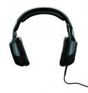 Spieler-Headset Logitech G35 in der Frontansicht.