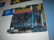 Gigabyte GA-HD: P55-Board mit Onboard-Grafik