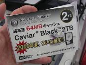Die neue 2-TByte-Festplatte von Western Digital.