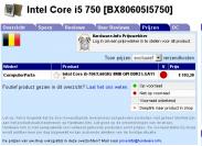 Erste Preise: Intel Core i5 750