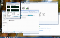 Windows 7 zeichnet Fenster deutlich schneller als Windows Vista, dadurch ist Windows 7 gefühlt schneller als Vista. 