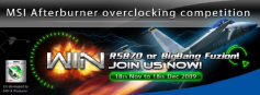 MSI Afterburner Overclocking Wettbewerb