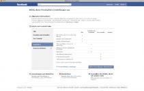 Facebook: Die neuen Privatsphäreeinstellungen